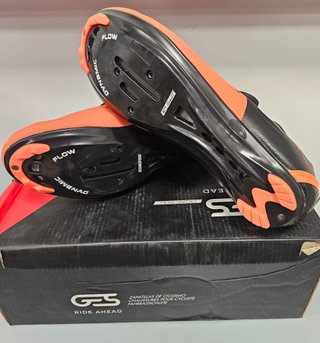 Zapatillas Ciclismo GS Roadster Naranja T41