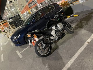 Kawasaki Z750 Negra
