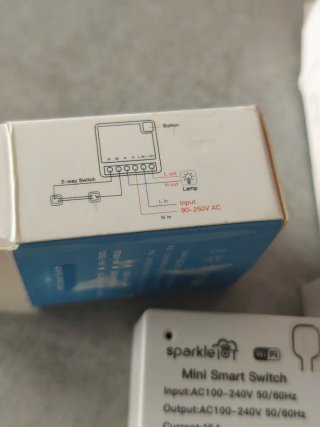 SparkleIoT Mini Smart Switch de 16A