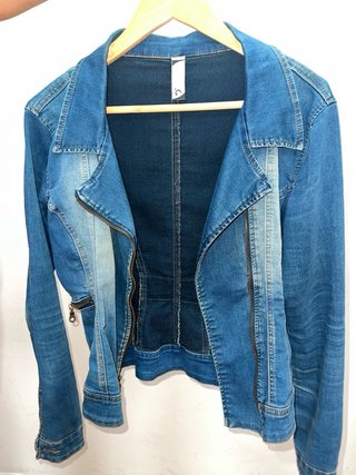 Chaqueta Jean Azul Talla M