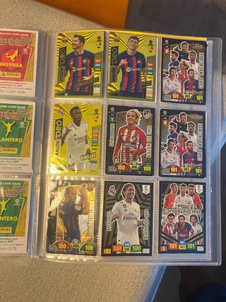 Lote cromos Panini Adrenalyn XL Messi Balón de Oro