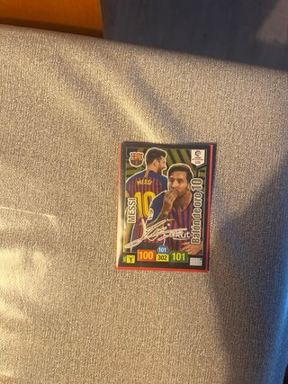 Lote cromos Panini Adrenalyn XL Messi Balón de Oro