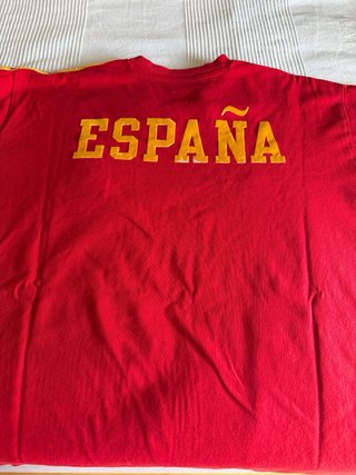 Camiseta Adidas España Vintage Roja