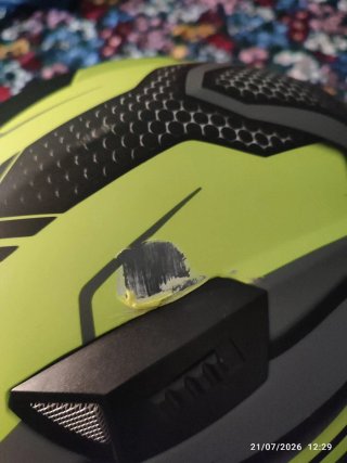 Casco Moto Shiro Integral Amarillo