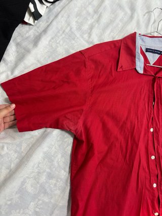 Camisa Tommy Hilfiger Roja