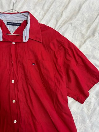 Camisa Tommy Hilfiger Roja