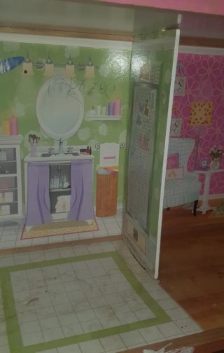 Casa de muñecas gigante de madera