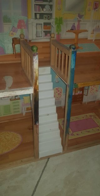Casa de muñecas gigante de madera
