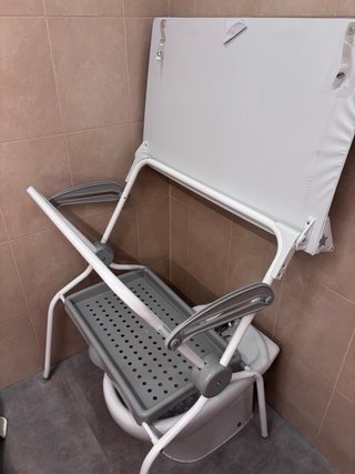 Bañera cambiador bebé estrellas gris