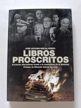 LIBROS PROSCRITOS - JOSE ANTONIO BIELSA ARBIOL