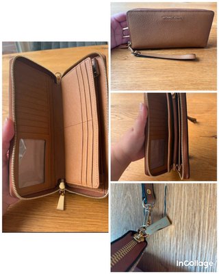 Monedero Michael Kors Piel Marrón