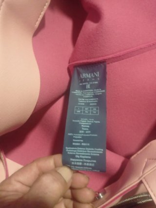 Bolso Armani Jeans Rosa con Monedero