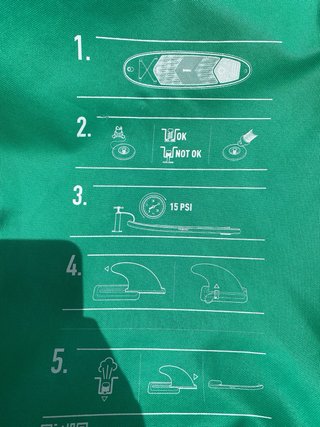 Tabla Paddle Surf Decathlon 267cm + Accesorios