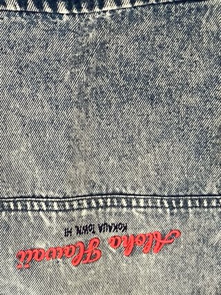 Cazadora vaquera Stitch Talla XL