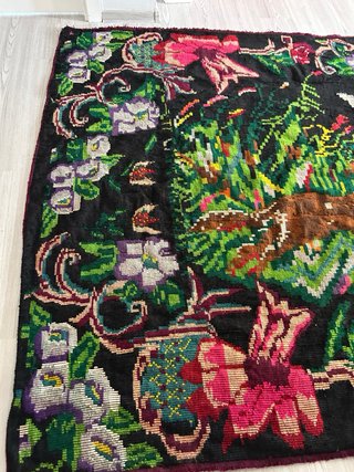Tappeto in Lana Multicolore