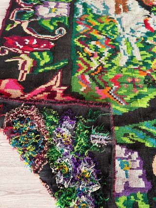 Tappeto in Lana Multicolore