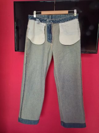 Pantaloni Zara Donna Blu