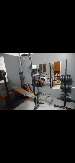 Máquina Multifunción Gimnasio Banco Pesas