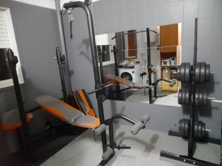 Máquina Multifunción Gimnasio Banco Pesas