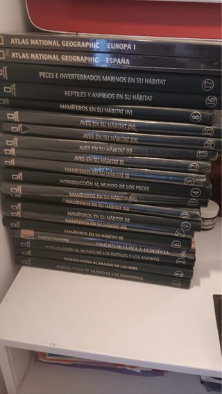 Colección National Geographic (20 libros).
