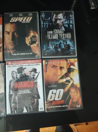 Lote 6 Películas DVD Acción y Suspense