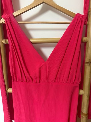 Vestido Lady Pipa rosa largo