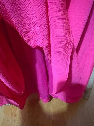 Vestido Lady Pipa rosa largo