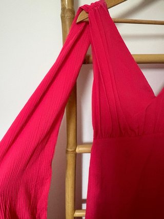 Vestido Lady Pipa rosa largo