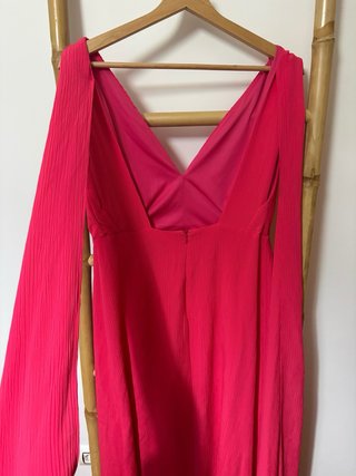 Vestido Lady Pipa rosa largo
