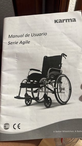 Silla de ruedas karma agile