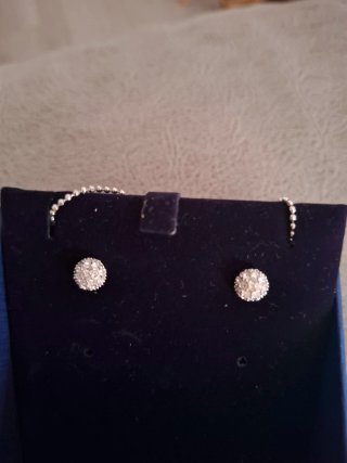 Conjunto Swarovski Pendientes y Colgante