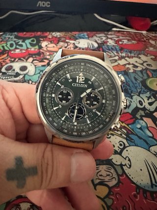 Reloj Citizen Marrón y Verde