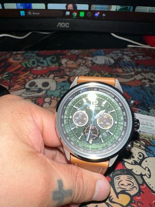 Reloj Citizen Marrón y Verde
