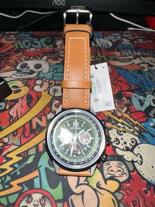 Reloj Citizen Marrón y Verde
