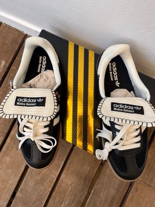 Adidas Wales Bonner Zapatillas Negras Blancas