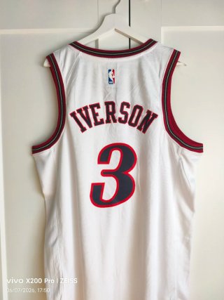 Camiseta NBA Philadelphia 76ers  Blanca talla XXL