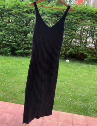Vestido negro Zara tirantes V