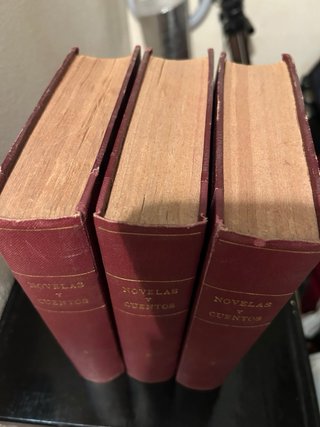 Novelas y Cuentos Tomos 1, 2 y 3 Manolo Prieto