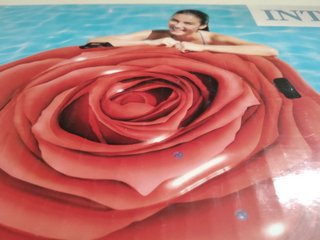 Hinchable grande con forma de ROSA
