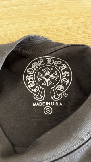 Camiseta Chrome Hearts Negra