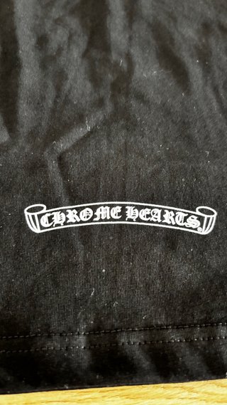 Camiseta Chrome Hearts Negra