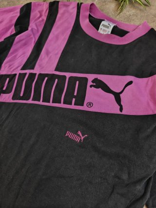 Camiseta Puma Vintage Bordada Talla M 1990s