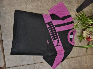Camiseta Puma Vintage Bordada Talla M 1990s
