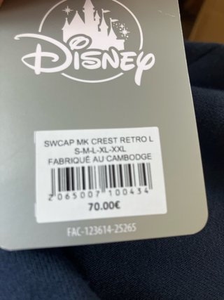 Sudadera Disney Est. 1992 Disneylan Paris L