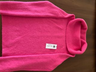 Jersey rosa cuello alto QI DU talla única