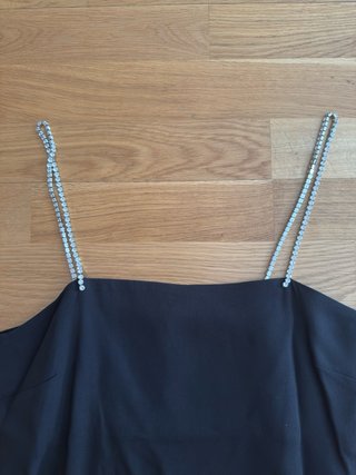 Top Zara Tirantes Pedrería Talla XS