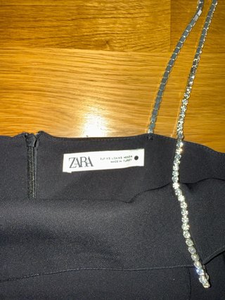 Top Zara Tirantes Pedrería Talla XS