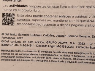 Lengua y Literatura, 4 ESO, Operación mundo