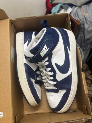 Nike Jordan Zapatillas Altas Azul/Blanco