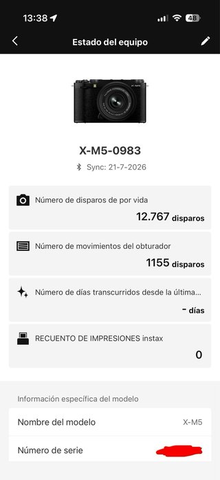 Fujifilm X-M5 + Accesorios. Cámara de foto y video
